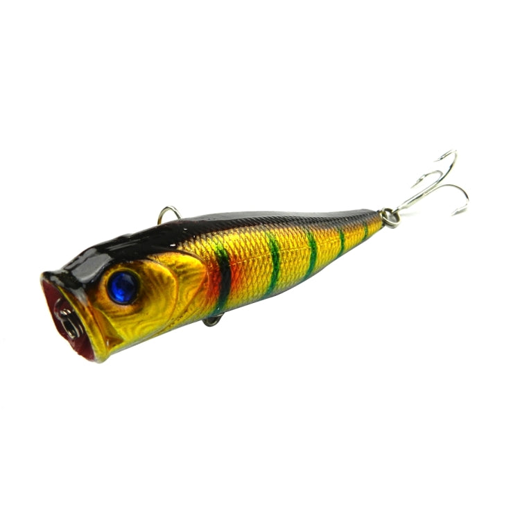 HENGJIA Leurre de pêche artificiel en plastique Popper Bionic Fishing Bait avec hameçons, longueur : 9 cm, couleur aléatoire, longueur : 9 cm
