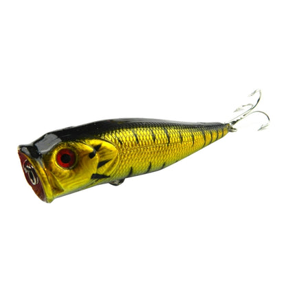 HENGJIA Leurre de pêche artificiel en plastique Popper Bionic Fishing Bait avec hameçons, longueur : 9 cm, couleur aléatoire, longueur : 9 cm