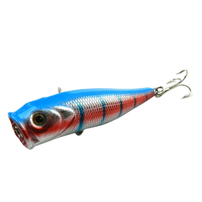 HENGJIA Leurre de pêche artificiel en plastique Popper Bionic Fishing Bait avec hameçons, longueur : 9 cm, couleur aléatoire, longueur : 9 cm