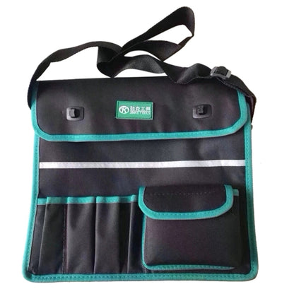 01 Type Toile Multi-fonction Épaisse Sac de Ceinture d'électricien Pochette Outils d'entretien Sac à Bandoulière Sac à Outils Pratique, Sac à Outils en Toile
