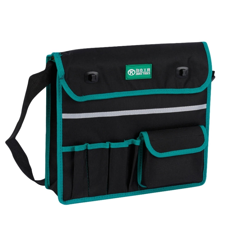 01 Type Toile Multi-fonction Épaisse Sac de Ceinture d'électricien Pochette Outils d'entretien Sac à Bandoulière Sac à Outils Pratique, Sac à Outils en Toile