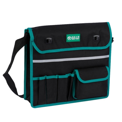 01 Type Toile Multi-fonction Épaisse Sac de Ceinture d'électricien Pochette Outils d'entretien Sac à Bandoulière Sac à Outils Pratique, Sac à Outils en Toile