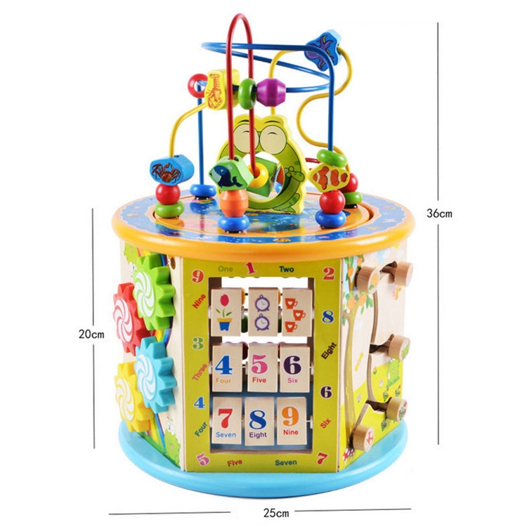Boîte à trésors de jeu multifonctionnelle en bois, multifonctionnelle