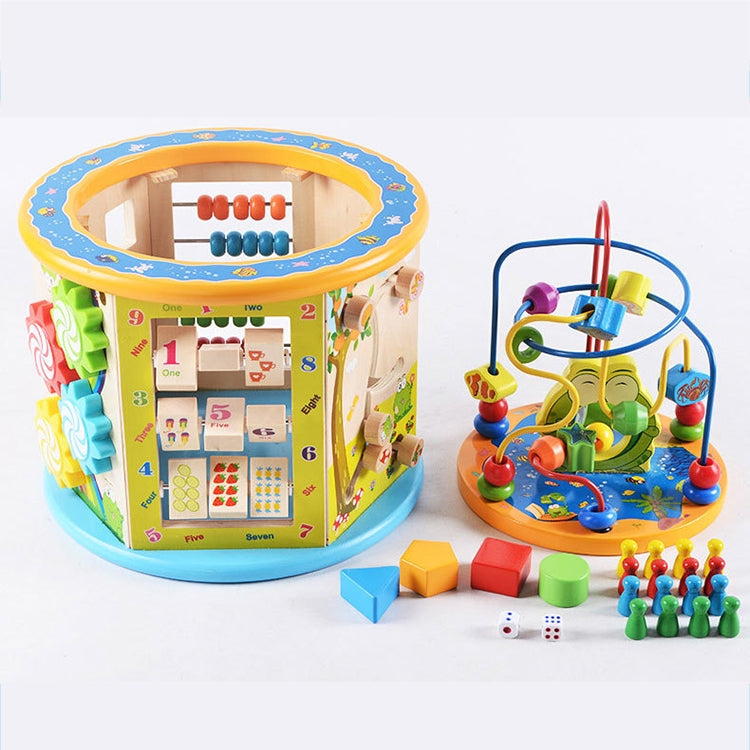 Boîte à trésors de jeu multifonctionnelle en bois, multifonctionnelle