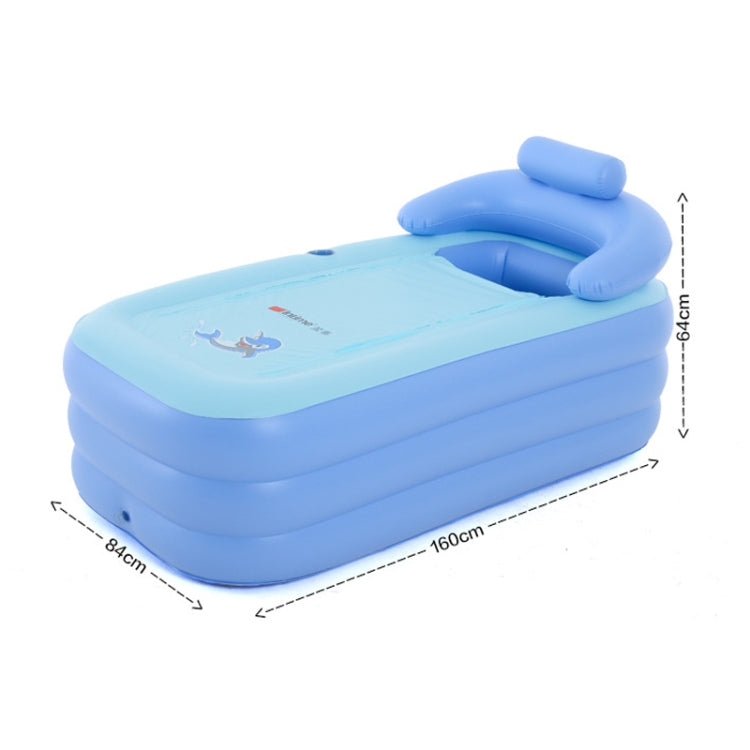 YT-038 Baignoire gonflable pliable à fond éponge, baignoire chaude pour adultes, piscine pour bébé avec pompe de chargement, piscine