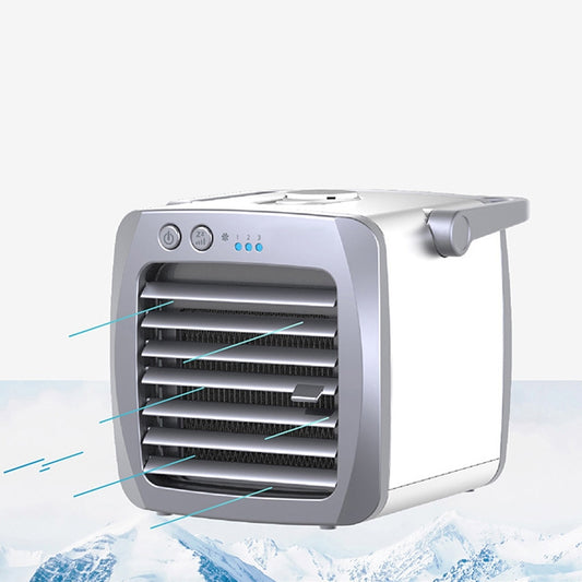 Mini Ventilateur Portable Domestique USB Climatiseur Réfrigérant Refroidisseur d'Air, 14,5x13x12,5cm