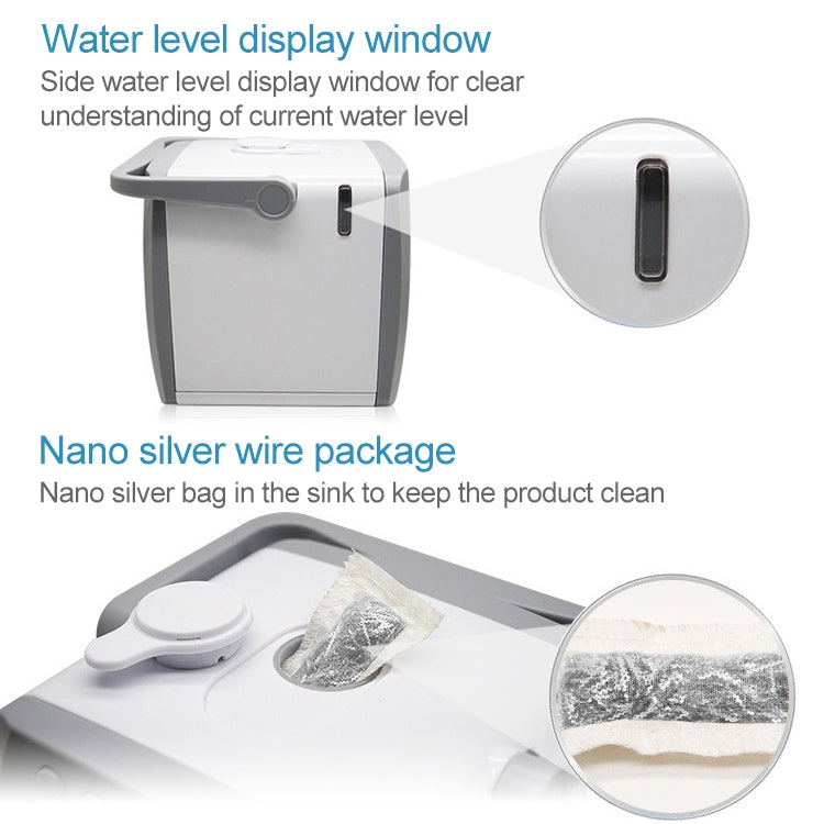 Mini Portable Household USB Refrigeration Air Conditioning Fan Air Cooler, 14.5x13x12.5cm
