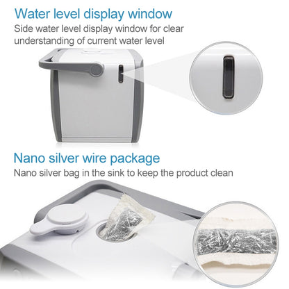 Mini Portable Household USB Refrigeration Air Conditioning Fan Air Cooler, 14.5x13x12.5cm