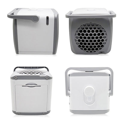 Mini Portable Household USB Refrigeration Air Conditioning Fan Air Cooler, 14.5x13x12.5cm