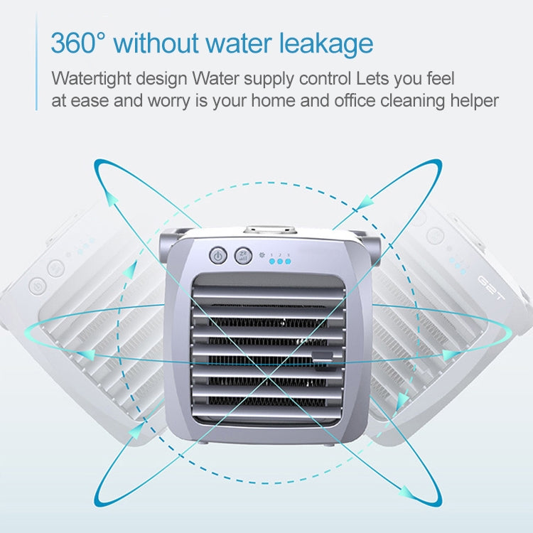 Mini Portable Household USB Refrigeration Air Conditioning Fan Air Cooler, 14.5x13x12.5cm