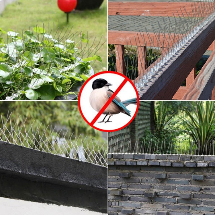 5 PCS / Set Bird Repeller 50cm Stainless Steel Nails Bird Spikes SK411