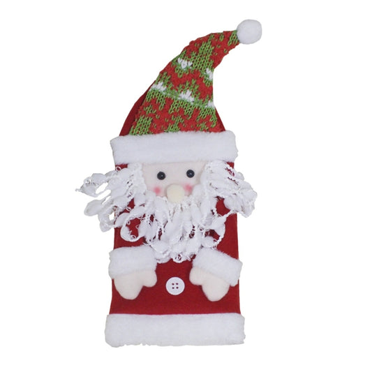 Sac pour bouteille de vin motif bonhomme de neige Décoration de Noël, HC3137A, HC3137B
