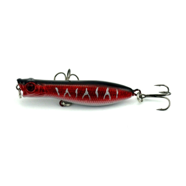 HENGJIA Leurre de Pêche Artificiel Popper Appât de Pêche Bionique avec Hameçons, Longueur: 6 cm, Livraison de Couleur Aléatoire, Longueur: 6 cm