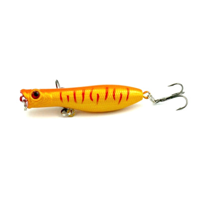 HENGJIA Leurre de Pêche Artificiel Popper Appât de Pêche Bionique avec Hameçons, Longueur: 6 cm, Livraison de Couleur Aléatoire, Longueur: 6 cm