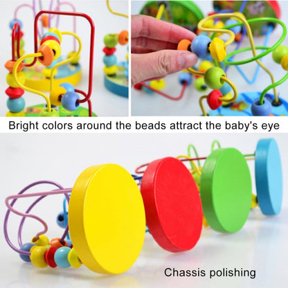 Jouet en bois d'éveil pour bébé et enfant, perles de labyrinthe pour tout-petits, jouet d'intelligence, MNCZJ-2365