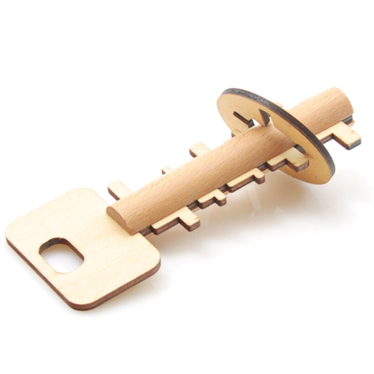 Casse-tête en bois amovible Jouets éducatifs pour enfants Jeu d'intelligence Serrure et clé, YSS-5698