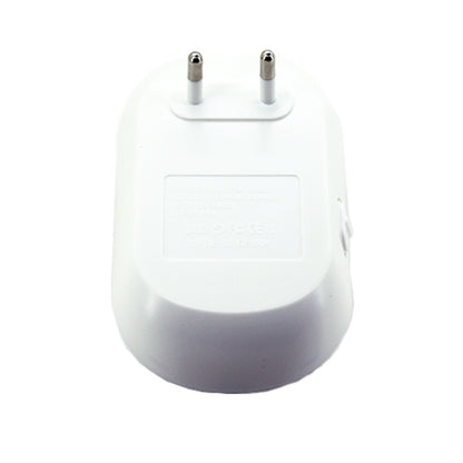 Electronic Ultrasonic Mosquito Rat Pest Control Repeller with LED Light, EU Plug AC90V-250V (White+Blue)