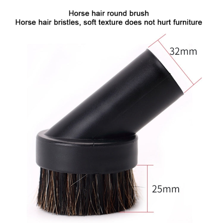 Ensemble de 5 brosses d'aspirateur ménager, diamètre intérieur : 32 mm, ensemble de brosses