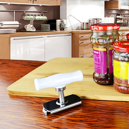Effortless Stainless Steel Can Opener Seal Lid Remover Kitchen Tool