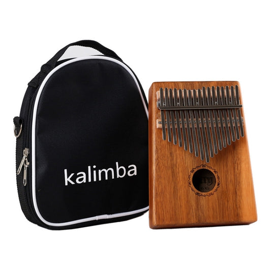 Kalimba à 17 touches en bois d'acacia, piano à pouce Kalimba, piano à doigts, bois d'acacia