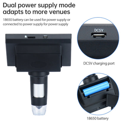 720P 4.3 inch Display Screen HD Industrial Digital Microscope