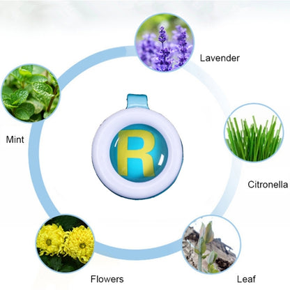 5 PCS Anti-mosquito Buckle Button Plant Essential Oil Inner Core Bugs Away, Random Color Delivery, Anti-mosquito Buckle