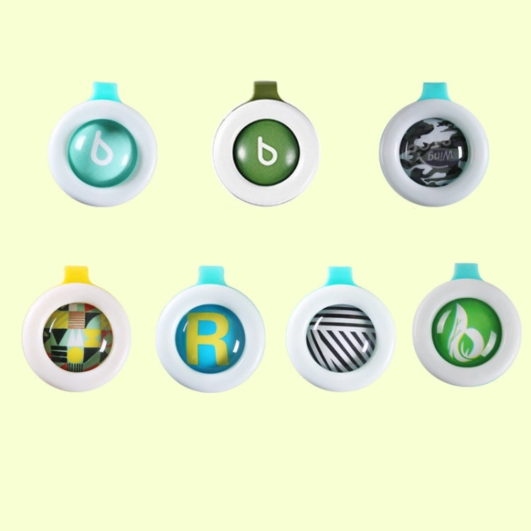 5 PCS Anti-mosquito Buckle Button Plant Essential Oil Inner Core Bugs Away, Random Color Delivery, Anti-mosquito Buckle