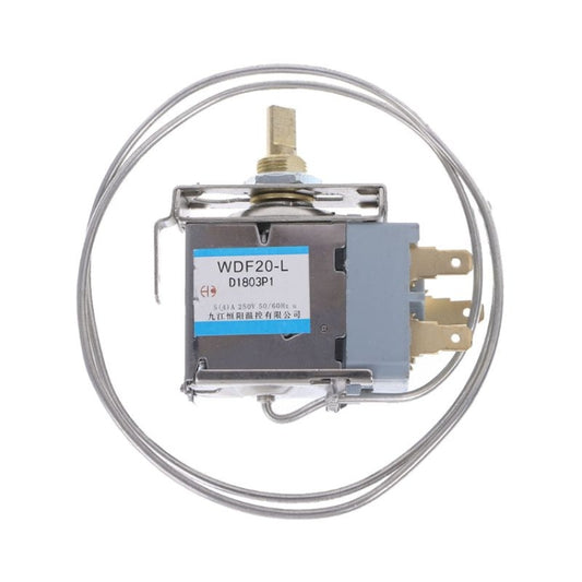 Thermostat de Réfrigérateur WDF20-L, Régulateur de Température Métallique Domestique Pièces de Réfrigérateur, WDF20-L