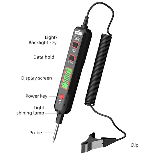 HABOTEST HT86A Car Digital Display Circuit Test Pen, HT86A