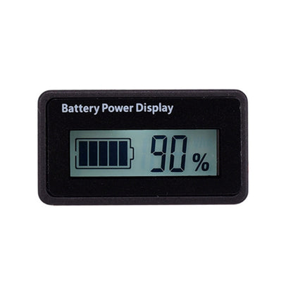 H5 12V-48V Lead-acid Battery Voltage Tester Percentage Voltmeter Gauge Lithium Battery Status Monitor, 12V-48V Blue Light, 12V-48V Green Light, 12V-48V White Light