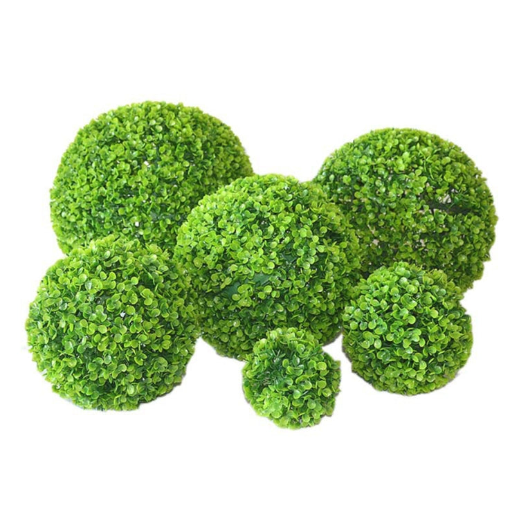Artificial Aglaia Odorata Plant Ball Topiary Wedding Event Home Outdoor Decoration Hanging Ornament, Diameter: 12.7 inch
