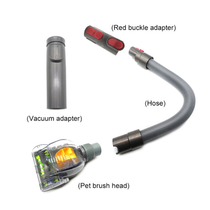 XD992 Outil portatif 4 en 1 Kits de tête d'aspiration anti-acariens D931 D928 D923 D918 pour aspirateur Dyson V6 / V7 / V8 / V10, XD992