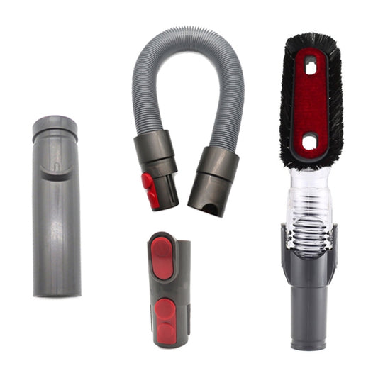 Outil portatif 4 en 1 XD998 avec kit de têtes d'aspiration antistatiques pliables D931 D928 D918 D907 pour aspirateur Dyson V6 / V7 / V8 / V9 / V10, XD998