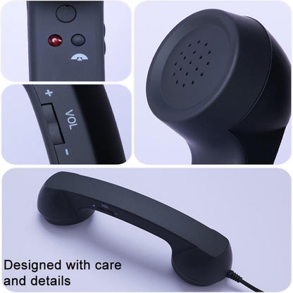 Type-C Plug Mic Retro Telephone Anti-radiation Cell Phone Handset Receiver, Type-C