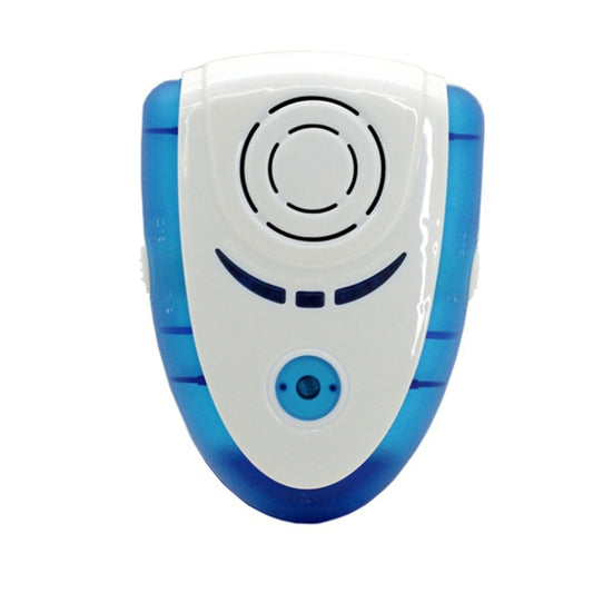 6W Electronic Ultrasonic Electromagnetic Wave Anti Mosquito Rat Insect Pest Repeller with Light, EU Plug, AC 90-240V, Random Color Delivery
