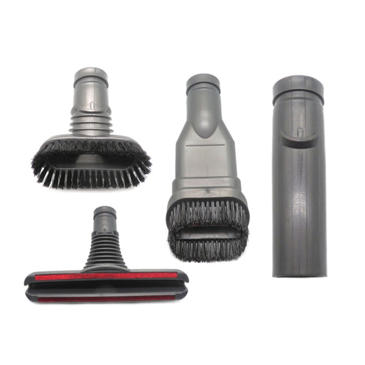 XD973 4-in-1 Rundbürste + harte Bürste + Matratzenbürste + Adapter für Dyson Staubsaugerteile, XD973