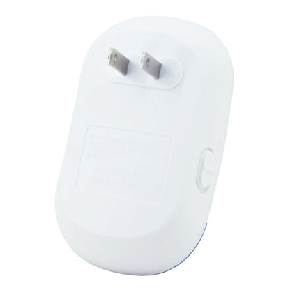 Electronic Ultrasonic Mosquito Rat Pest Control Repeller with LED Light, US Plug, AC90V-250V (White+Blue), Mosquito White+Blue