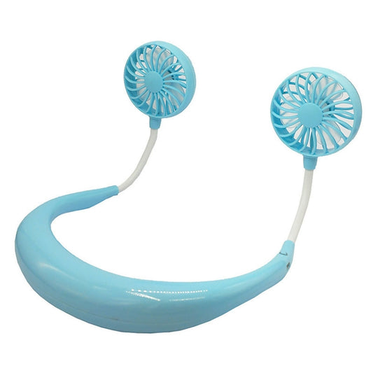 Kreativer Mini-Halsventialtor, Outdoor-LED-Ventilator, F008 (Schwarz), F008, F008 (Blau), F008 (Weiß)