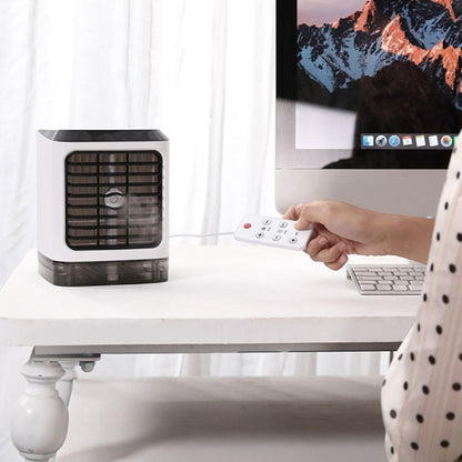 Mini ventilateur de bureau rafraîchissant, humidificateur, ventilateur de climatisation, ventilateur pulvérisateur hydratant, sans télécommande