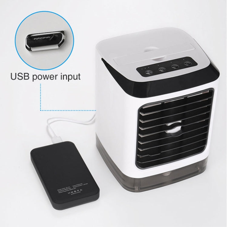 Mini ventilateur de bureau rafraîchissant, humidificateur, ventilateur de climatisation, ventilateur pulvérisateur hydratant, sans télécommande