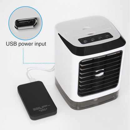 Mini ventilateur de bureau rafraîchissant, humidificateur, ventilateur de climatisation, ventilateur pulvérisateur hydratant, sans télécommande