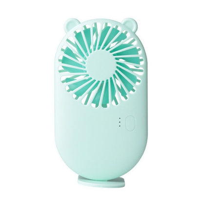Mini ventilateur de poche portable à chargement USB avec 3 vitesses
