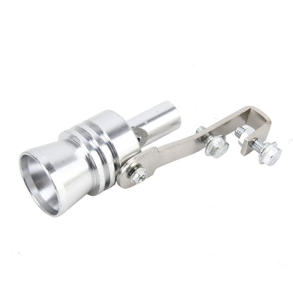 Universal Aluminum Turbo Sound Exhaust Muffler Pipe Whistle Car Simulator Whistler, Size: M, Size: M