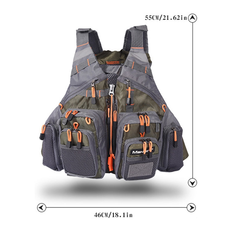 Gilet de sauvetage de pêche multifonctionnel MANNER Outdoor, Gilet de sauvetage MANNER