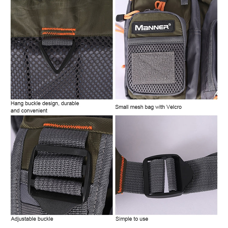 Gilet de sauvetage de pêche multifonctionnel MANNER Outdoor, Gilet de sauvetage MANNER