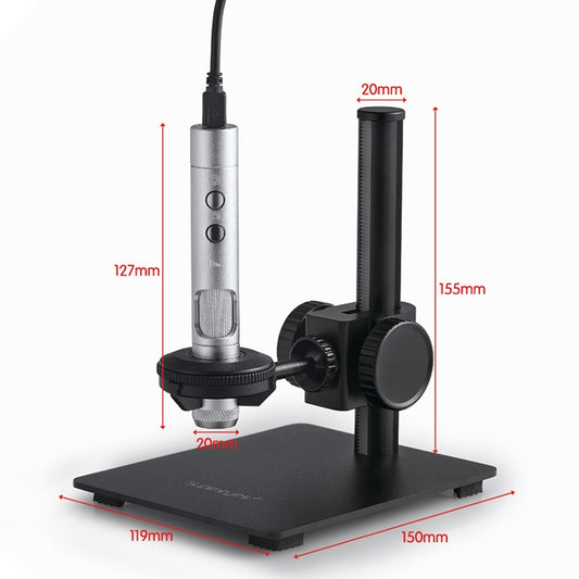 Supereyes B011 HD Digital Electronic Microscope Industrial Mobile Phone Repair Magnifying Glass, B011