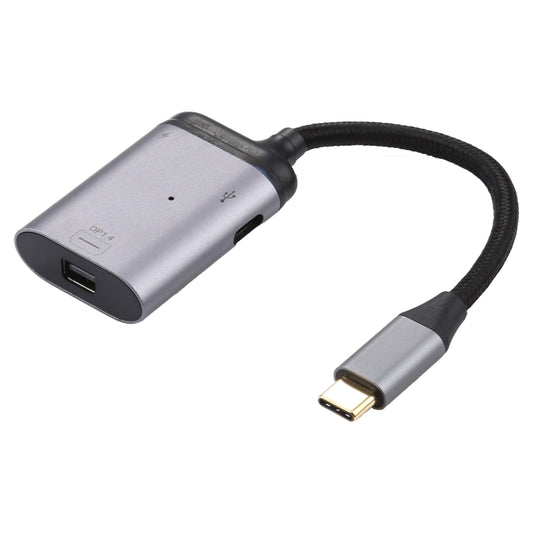 4K USB-C / Type-C to Mini DisplayPort 1.4 + PD Data Sync Adapter Cable, Type-C to Mini DP