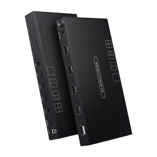 Measy MV4341 4K 30Hz 4 In 1 Out HDMI Quad Screen Splitter, Plug Type: US Plug, US Plug