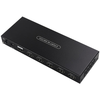 Measy SWH4651 4K 60Hz 5 In 1 Out HDMI Converter Switcher, Plug Type: EU Plug, EU Plug