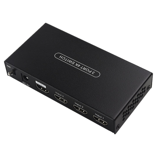 Measy SWH4631 4K 60Hz 3 In 1 Out HDMI Converter Switcher, Plug Type: US Plug, US Plug